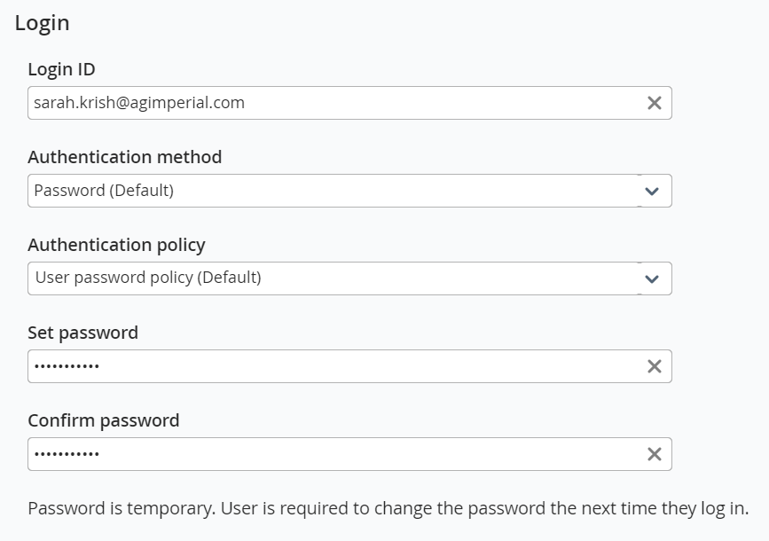 Updating Your User List