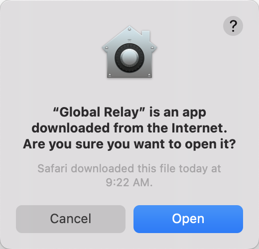 Upgrading Global Relay for macOS