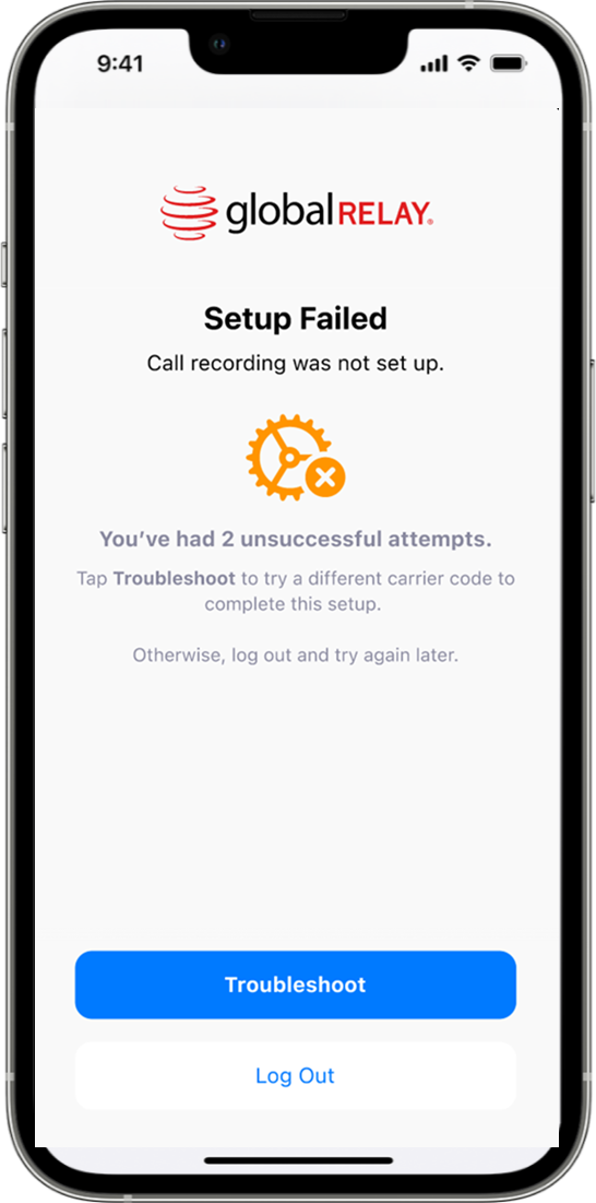 Getting Started with Global Relay Voice Capture - iOS
