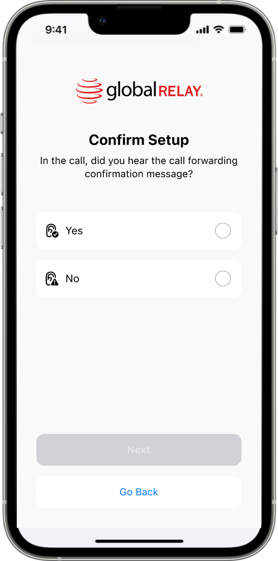 Getting Started with Global Relay Voice Capture - iOS