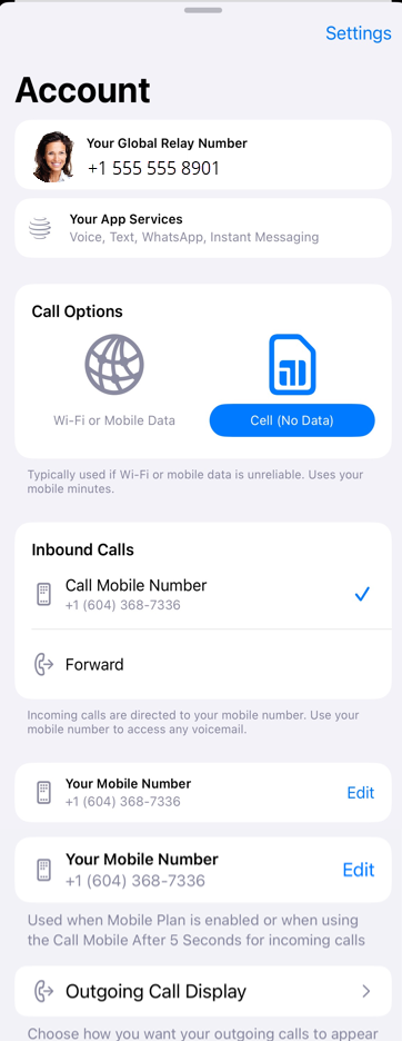 Managing Your Profile (iOS)