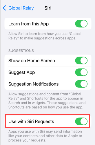 Getting Started with Global Relay App for CarPlay