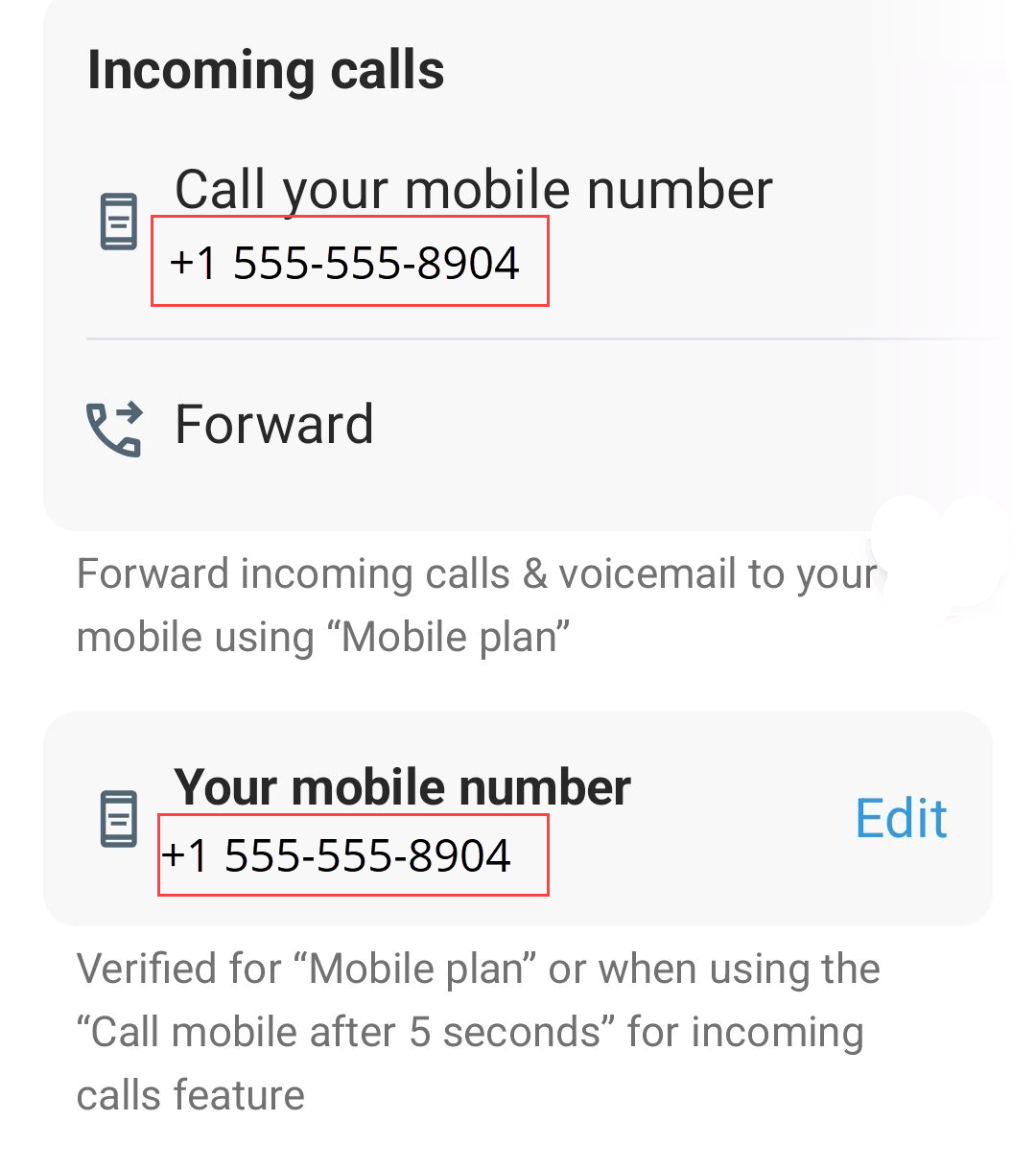 Setting Up Call Options
