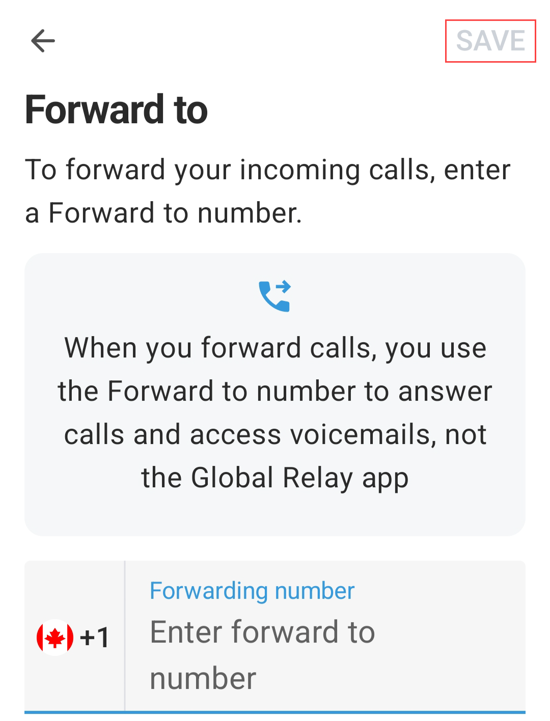 Setting Up Call Options